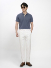 Áo Polo Trụ 3 Sọc Form Regular PO190 Màu Xanh Đen