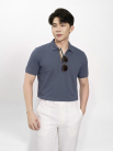 Áo Polo Trụ 3 Sọc Form Regular PO190 Màu Xanh Đen