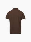 Áo Polo Vải Modal Thêu 4MEN Club Tay Áo Form Slimfit PO138 Màu Nâu Đậm