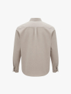 Áo Sơ Mi Oxford Signature Stripe Form Regular SM209 Màu Be Nhạt