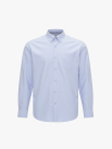 Áo Sơ Mi Oxford Signature Stripe Form Regular SM209 Màu Xanh Biển