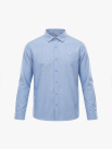 Áo Sơ Mi Oxford Sọc Cổ Button - Down Form Regular SM207 Sọc Xanh Biển