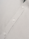 Áo Sơ Mi Signature Stripe Sọc Tay Ngắn Form Regular SM210 Màu Sọc Xám