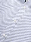 Áo Sơ Mi Signature Stripe Sọc Tay Ngắn Form Regular SM210 Mùa Sọc Xanh Biển