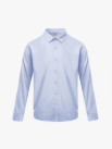 Áo Sơ Mi Trơn Form Slimfit SM205 Màu Xanh Biển