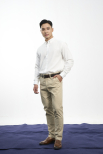 Áo Sơ Mi Vải Oxford Trơn Signature Form Regular SM157 Màu Trắng Kem