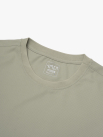Áo Thun Cool-X In Logo Bông Tuyết Sau Cổ Form Regular AT189 Rêu Nhạt