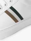 Giày thể thao signature stripe 3 Sọc 4MEN G023 Màu Trắng