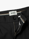 Quần Kaki Signature Stripe Trơn Form Regular QK036 Màu Đen