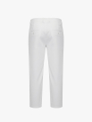 Quần Kaki Signature Stripe Trơn Form Regular QK036 Màu Trắng