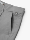 Quần Kaki Signature Stripe Trơn Form Regular QK036 Màu Xám