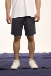 Quần Short Cool-X In Logo Form Straight QS084 Xanh Đen