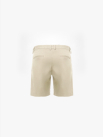 Quần Short Kaki Diễu 2 Bên Miệng Túi Form Straight QS074 Màu Be