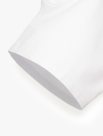 Quần Short Signature Stripe Form Straight QS088 Màu Trắng