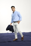 Quần Tây Trơn Form Slimfit QT050 Màu Trắng