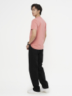Áo Thun In Logo Bãi Biển Form Slimfit AT170 Màu Hồng