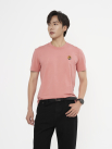 Áo Thun In Logo Bãi Biển Form Slimfit AT170 Màu Hồng