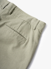 Quần Short Linen Thêu Cánh Buồm Form Straight QS087 Màu Rêu Nhạt