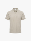 Áo Polo Jacquard Texture Nẹp Dấu Khuy Form Modern PO197 Màu Nâu Xám