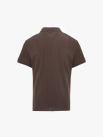 Áo Polo Vertical Texture Cổ V Bo Kiểu Form Modern PO199 Màu Nâu