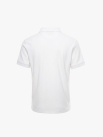 Áo Polo Vertical Texture Cổ V Bo Kiểu Form Modern PO199 Màu Trắng