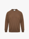 Áo Sweatshirt Chân Cua In Chữ Form Regular AS007 Màu Nâu