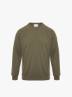 Áo Sweatshirt Chân Cua In Chữ Form Regular AS007 Màu Rêu
