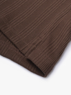 Áo Polo Vertical Texture Cổ V Bo Kiểu Form Modern PO199 Màu Nâu