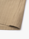 Áo Thun Texture Jacquard Dệt Nổi Form Modern AT201 Màu Be