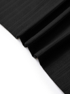 Áo Thun Texture Jacquard Dệt Nổi Form Modern AT201 Màu Đen