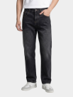 Quần Jeans Thêu 4M Túi Sau Form Straight QJ104 Màu Đen