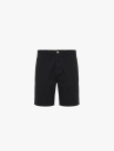 Quần Short Lưng Thun Form Regular QS089 Màu Đen