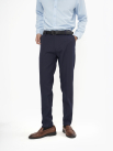 Quần Tây Trơn Form Slimfit QT071 Màu Xanh Đen