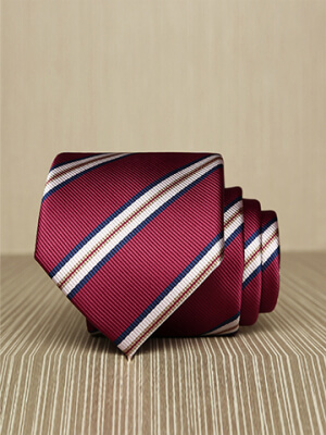 Cà Vạt Hàn Quốc Sọc Đỏ CV165