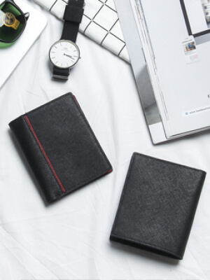 Ví Da NAZAFU Đen BV203