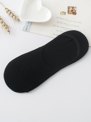 Vớ Lười Trơn VN19 Màu Đen