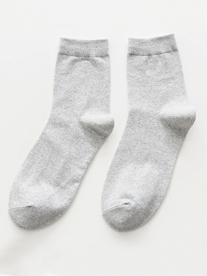 Vớ Dài Trơn VN31 Màu Xám