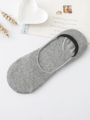 Vớ Lười Trơn VN19 Màu Xám