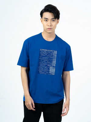 Áo Thun In Chữ Form Loose AT009