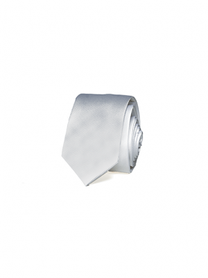 Cà Vạt Trơn Căn Bản CV014 Màu Trắng