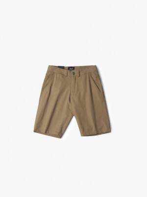 Quần Short Trơn Căn Bản QS014 Màu Nâu