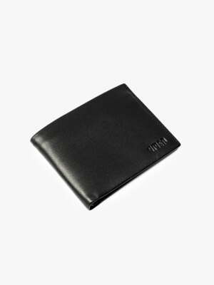 Ví ngang da trơn 021 Màu Đen