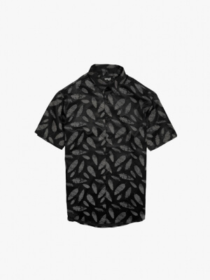 ASM Họa Tiết Lá Cây Màu Đen ASM062