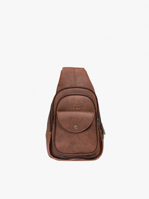  Túi đeo chéo có nắp ĐEN TX007