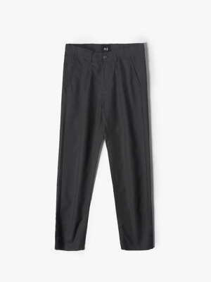 Quần Kaki Lưng Thun Regular-Cropped QK010 Màu Xám Đậm