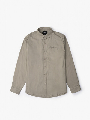 Áo Sơ Mi Regular Gentleman SM098 Màu Rêu