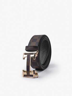 Thắt Lưng Khóa Tự Động TL089 Màu Vàng