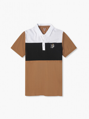 Áo Polo Regular Dog Relax PO077 Màu Bò