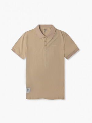 Áo Polo Slimfit Minimalism PO081 Màu Be
