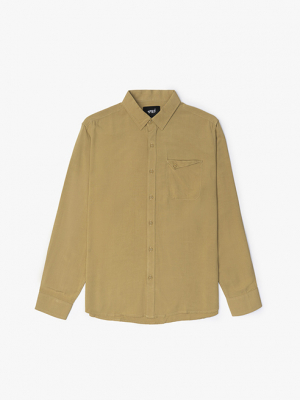 Áo Sơ Mi Regular PocketDetail SM118 Màu Bò